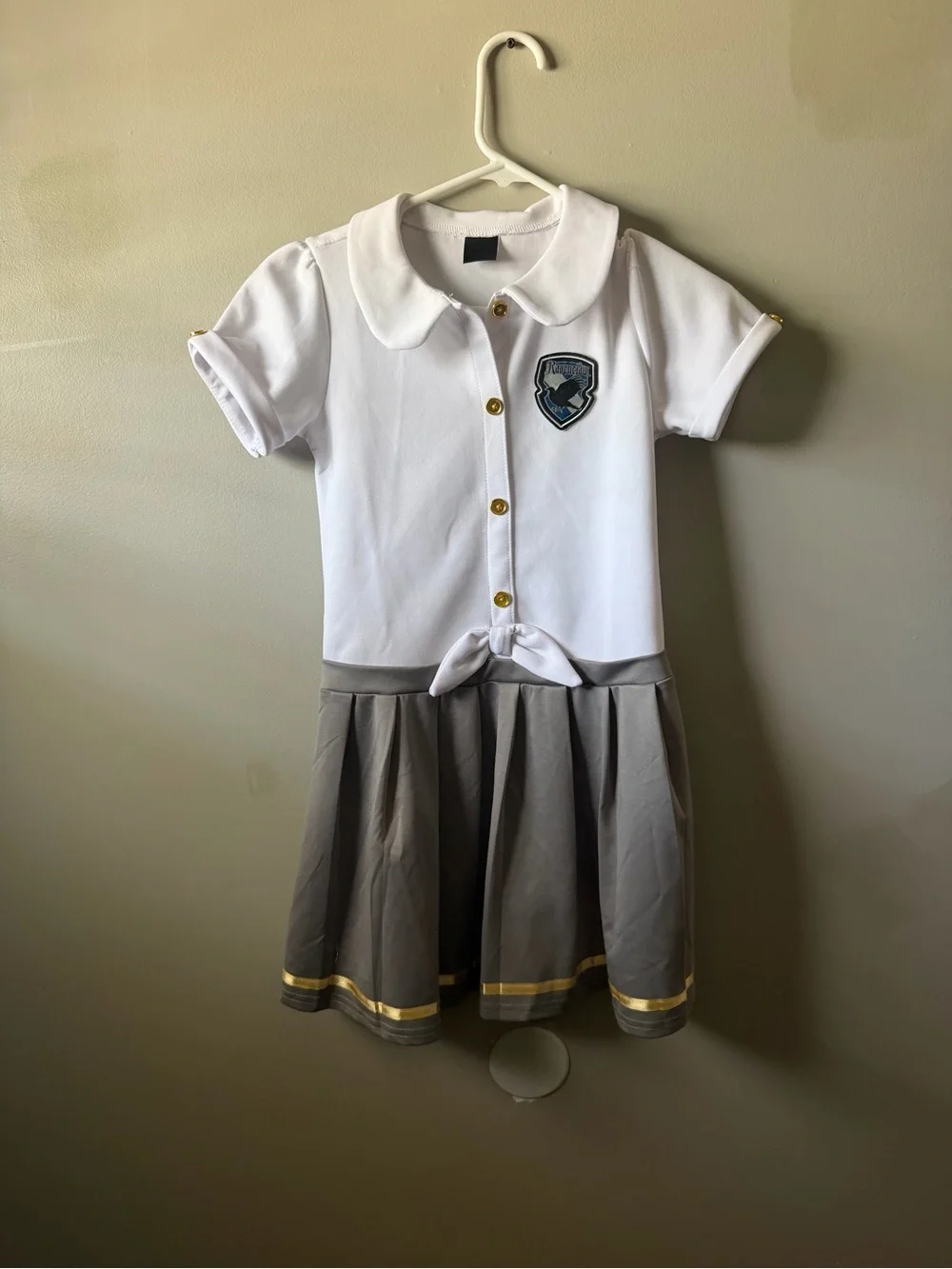 Spirit Harry Potter Wizarding World Ravenclaw Hogwarts Dress Costume Sz L 10/12